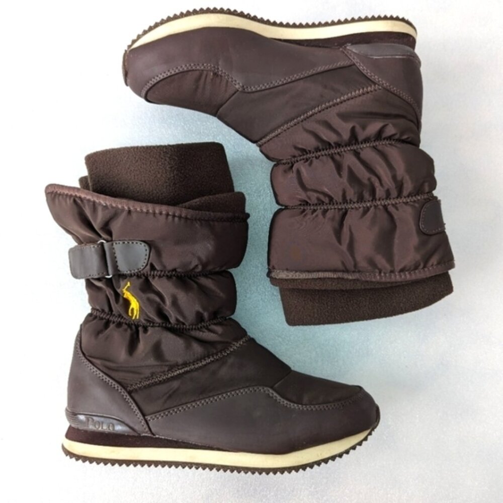Polo Ralph Lauren brown boots size 5